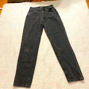 BDG black high rise jean